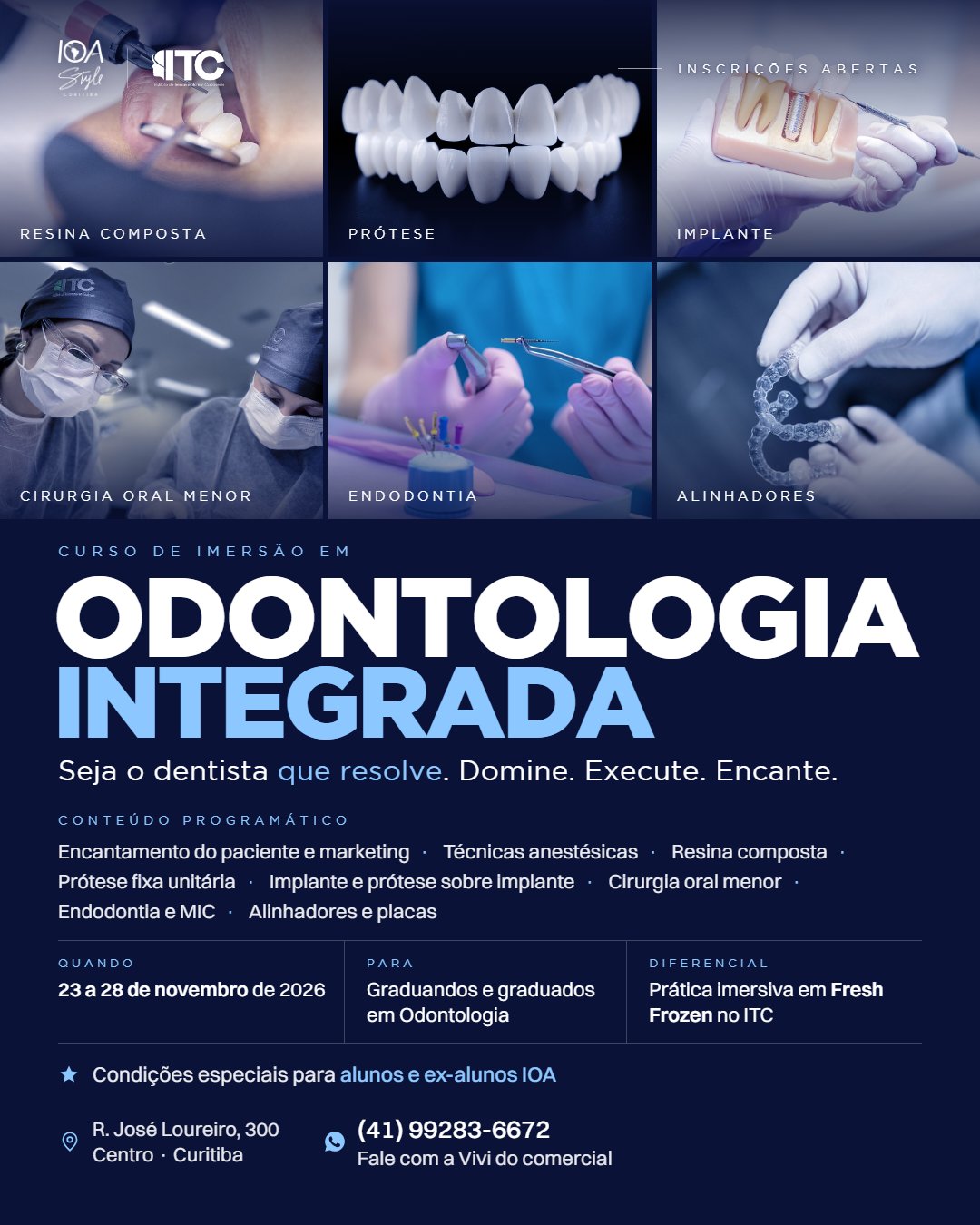 Curso de Imersão em Odontologia Integrada